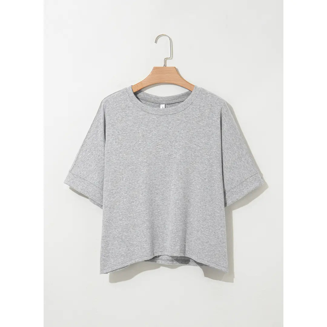 Women's Loose Oversized Basic Tee – Comfortable, Soft Fabric, Flattering Fit