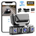 360 Degree 4 Channel Dash Cam Front Rear Inside Left Right with GPS WiFi Night Vision and Parking Mode