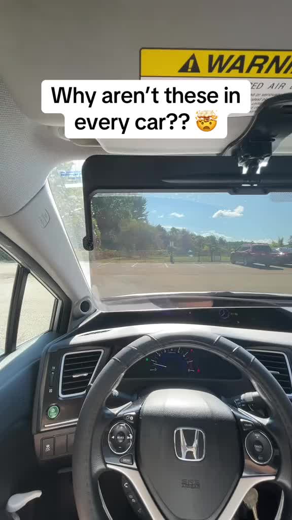 Polarized Car Sun Visor Extender with UV400 Protection, Anti-Glare Sun Shade for Safer Driving